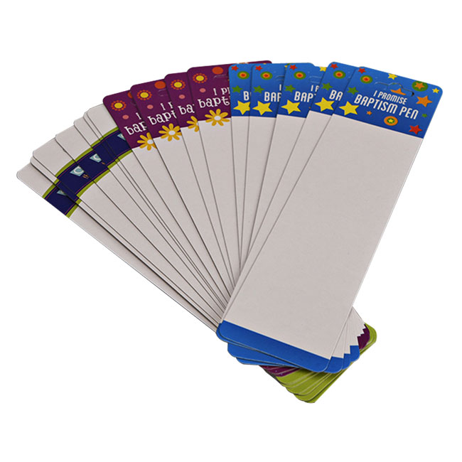 Colorful Blister Packing Paper Card