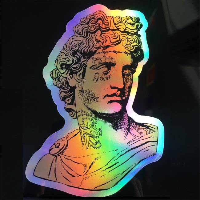3D Laser Adhesive Hologram Sticker Label