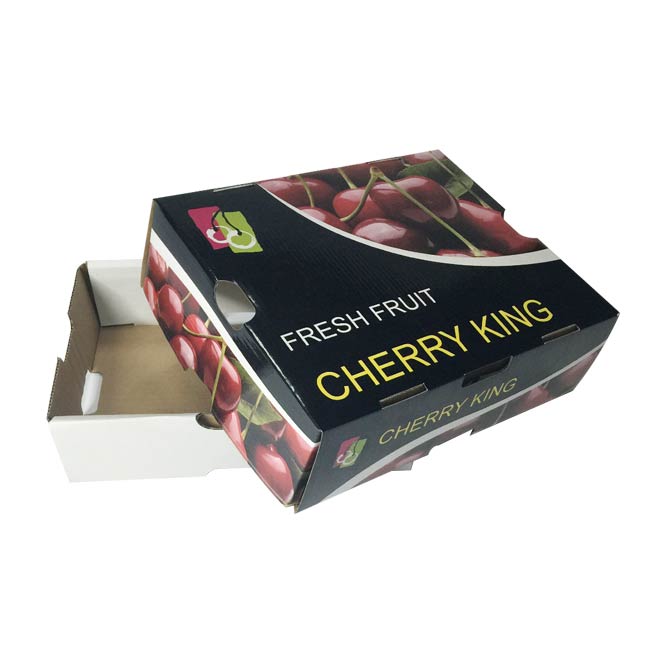 Custom 5KG Cherry Corrugated Packaging Box