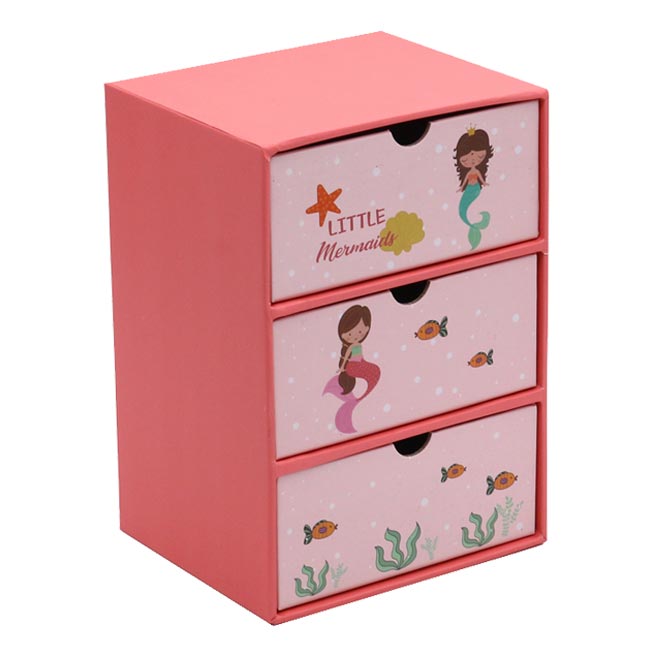 Jewelry Storage Cardboard Drawer Box