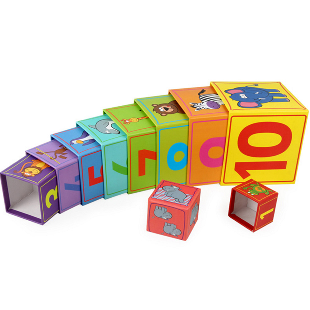 2023 Cardboard Stacking Cubes for Kids