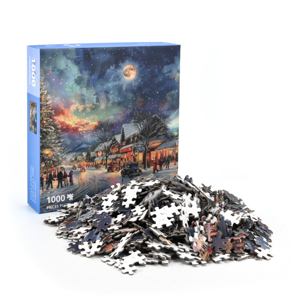 Custom Print Cardboard Adult Jigsaw Puzzles