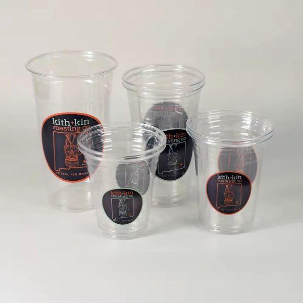 Custom 16oz Plastic Cups with Lids