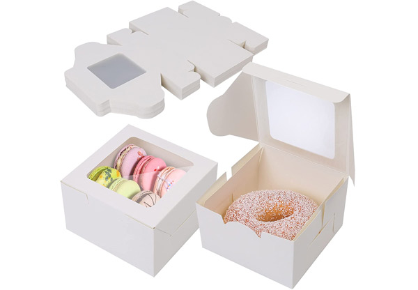 flat pack donuts paper box