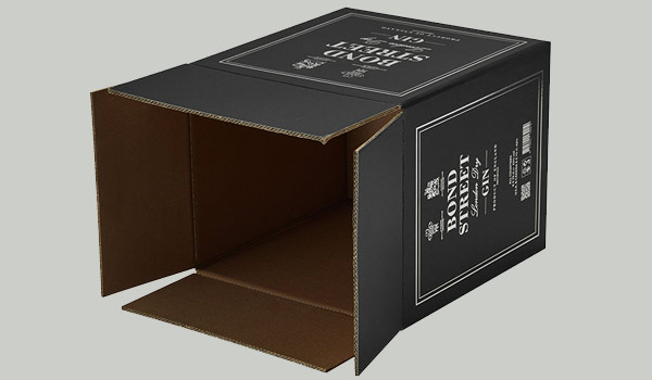 Corrugated Cases: Custom FEFCO 0201 Style Boxes