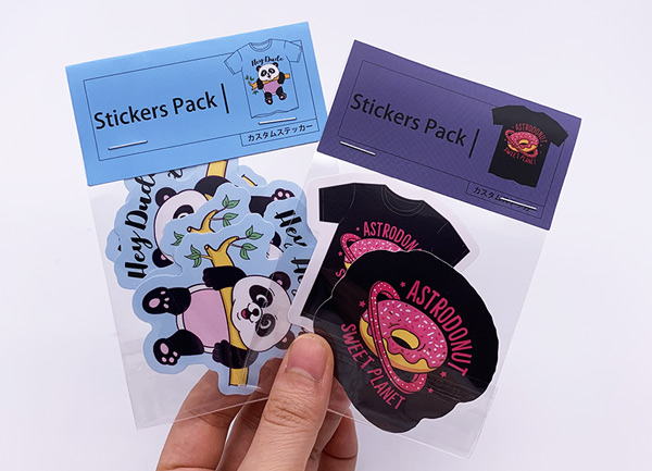 printed stickers pack