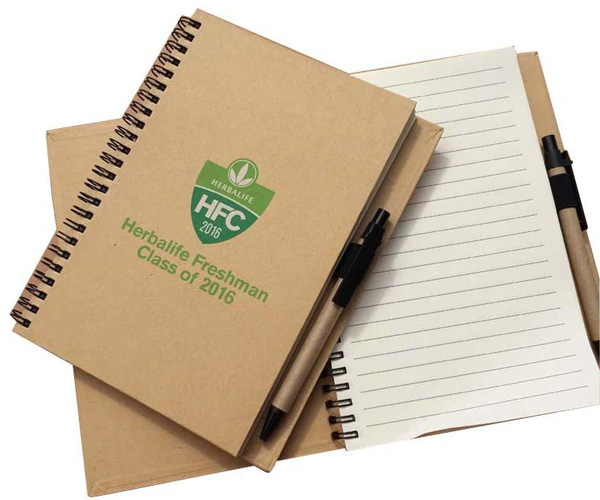 spiral notebook corporate gifts
