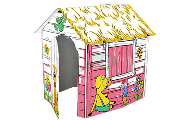 Foldable Cardboard Playhouse