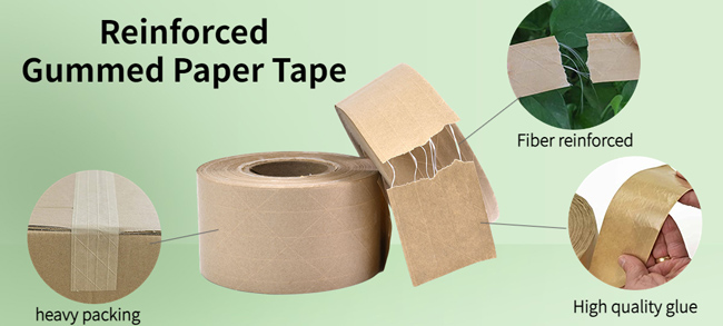 Fiber Reinforced Water-activated Tape