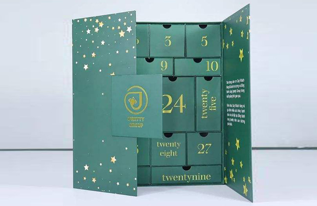 Hot Stamping Advent Calendar