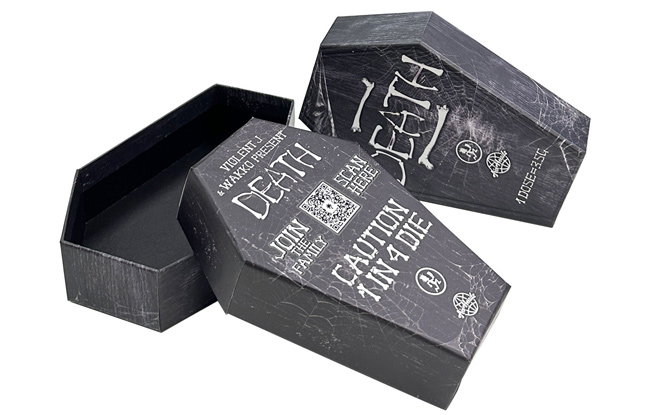 Coffin Shaped Jewelry Box
