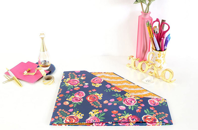 Flat Pack Cardboard File Magazine Holder