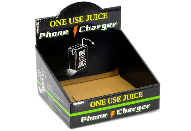 Glossy Color Printed Shelf Ready Display Packaging Box