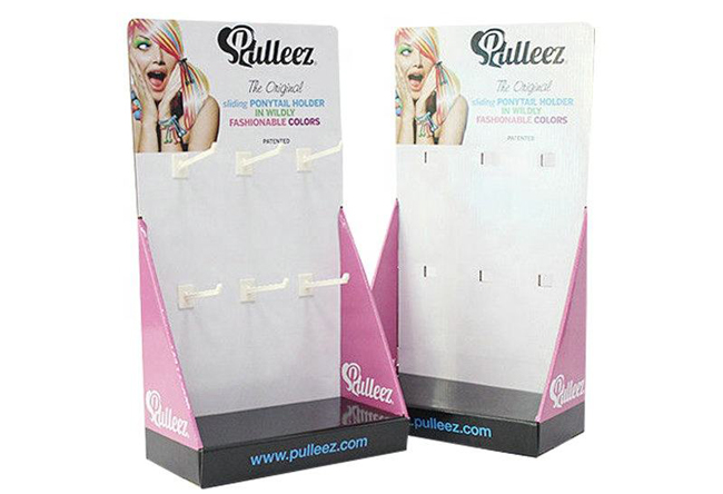 Shelf Ready Packaging Counter Display with Hooks