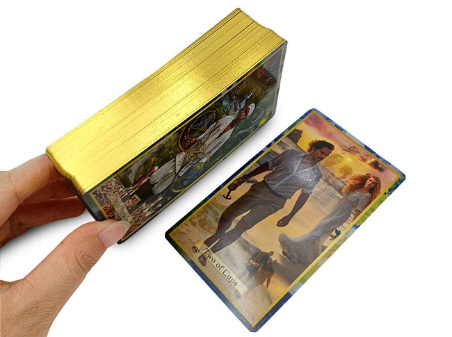 Gold Edge Tarot Card Decks