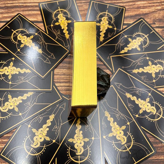 Gold Hot Stamping Card Decks