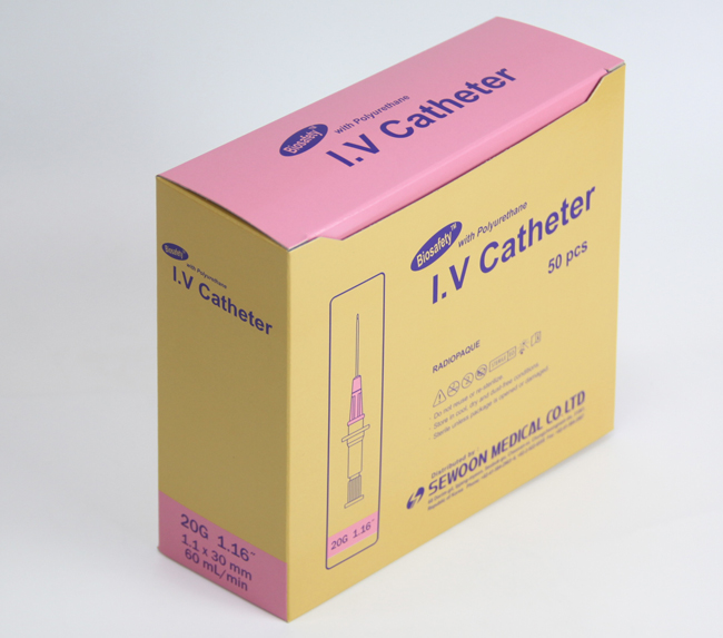 Custom Medical Instrument Syringe Box Packaging