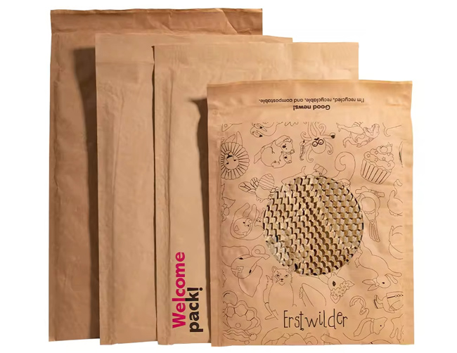 Self seal Design Recycled Padded Mailers