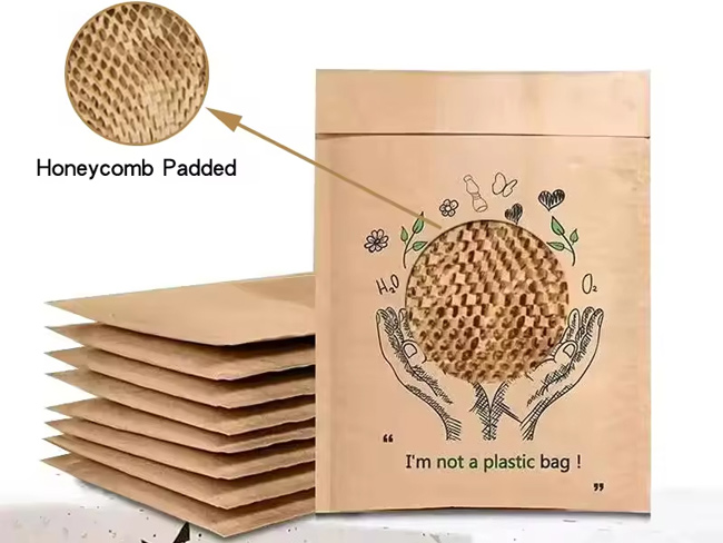 Custom Made Honeycomb Padded Mailers