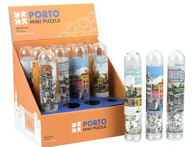 Mini Test Tube Jigsaw Puzzle with Shelf Ready Display Packaging