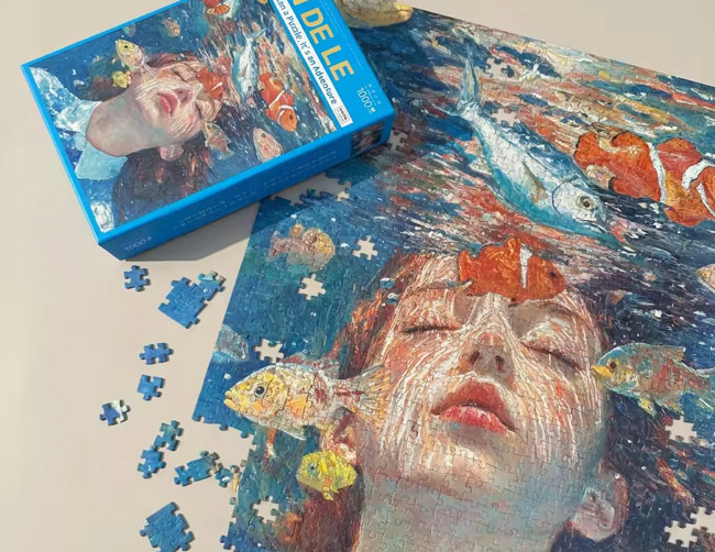 Custom Design Printed Jigsaw Puzzles