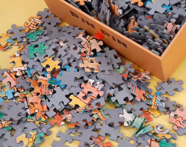 Bespoke Blue Board Jigsaw Puzzles