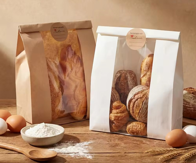 White Kraft vs Natural Kraft Bakery Bags