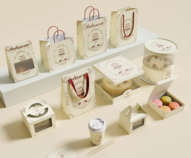 Food Grade Bakery Packaging Paper Bags